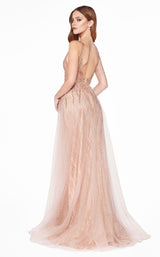 3 of 4 Cinderella Divine CD0152 Dress Rose-Gold