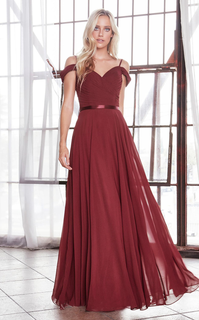 Cinderella Divine CD0156 Dress Burgundy