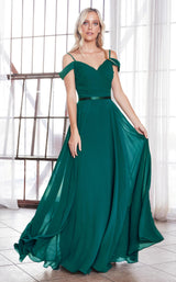 3 of 6 Cinderella Divine CD0156 Dress Emerald