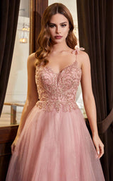 2 of 4 Cinderella Divine CD0178 Dress Rose-Gold