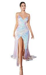 1 of 3 Cinderella Divine CD202 Dress Opal-Blush
