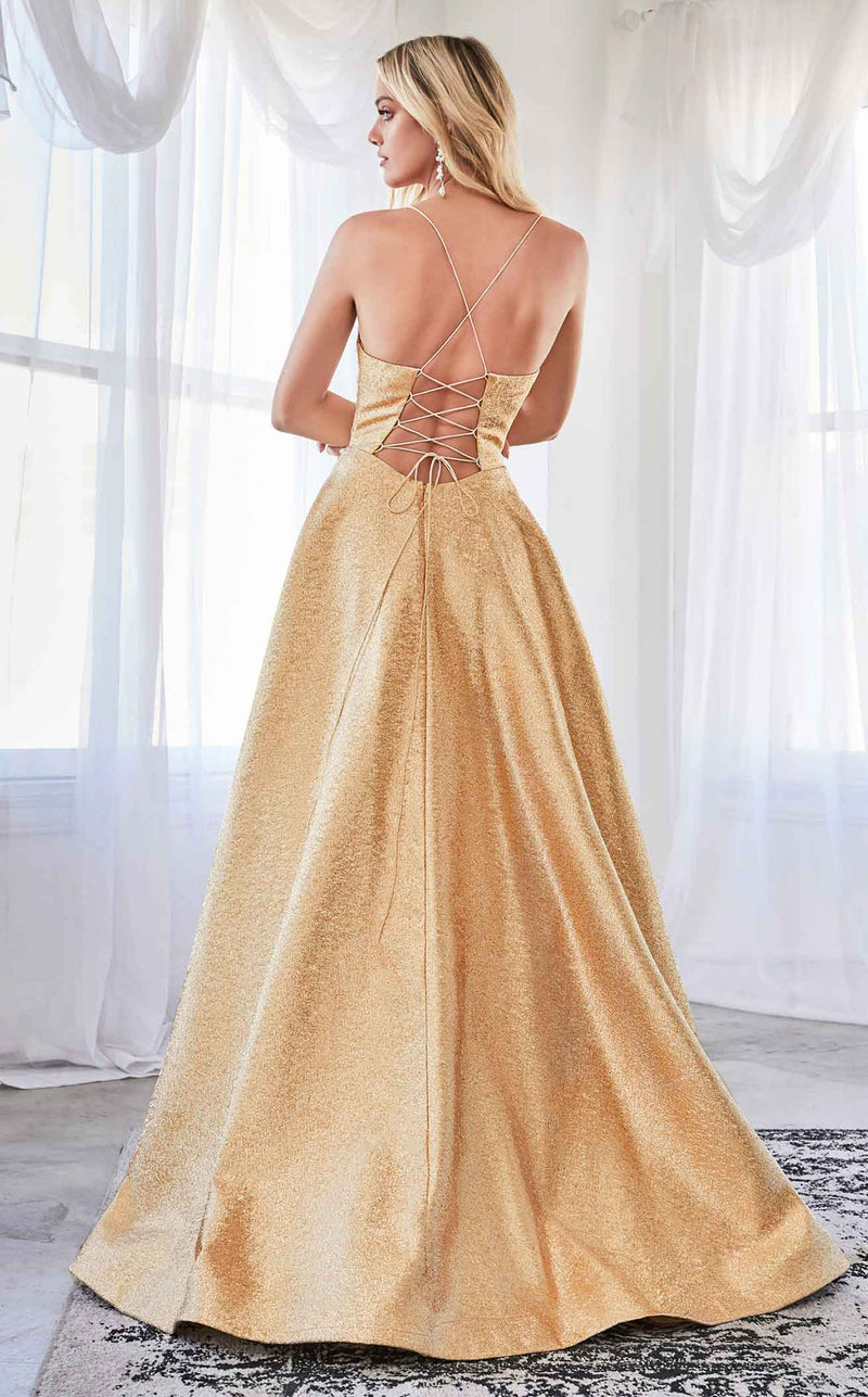 Cinderella Divine CD203 Dress Gold