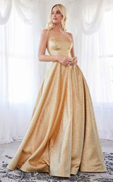 Cinderella Divine CD203 Dress Gold