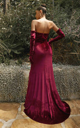 6 of 7 Cinderella Divine CH176 Burgundy