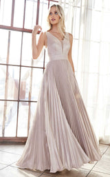 1 of 4 Cinderella Divine CH211 Dress Metallic-Champagne