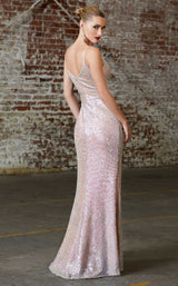 2 of 2 Cinderella Divine CH222 Dress Opal-Blush