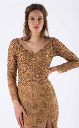 2 of 3 Chic and Holland HF1206 Gold