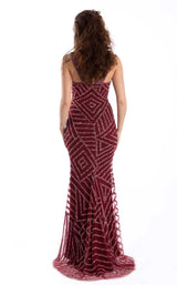 3 of 3 Chic and Holland HF1286 Red