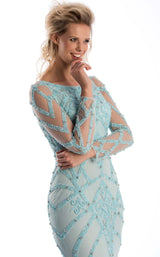 2 of 3 Chic and Holland HF1306 Blue