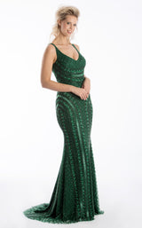 1 of 2 Chic and Holland HF839G Green