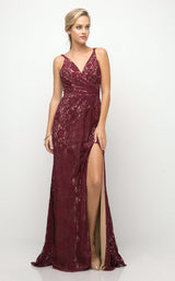 2 of 4 Cinderella Divine UK010 Burgandy