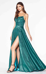 2 of 4 Cinderella Divine CJ525 Dress Emerald