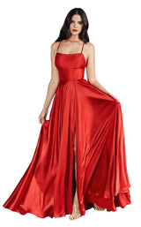 3 of 4 Cinderella Divine CJ527 Dress Red