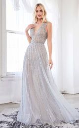 1 of 2 Cinderella Divine CK935 Dress Silver