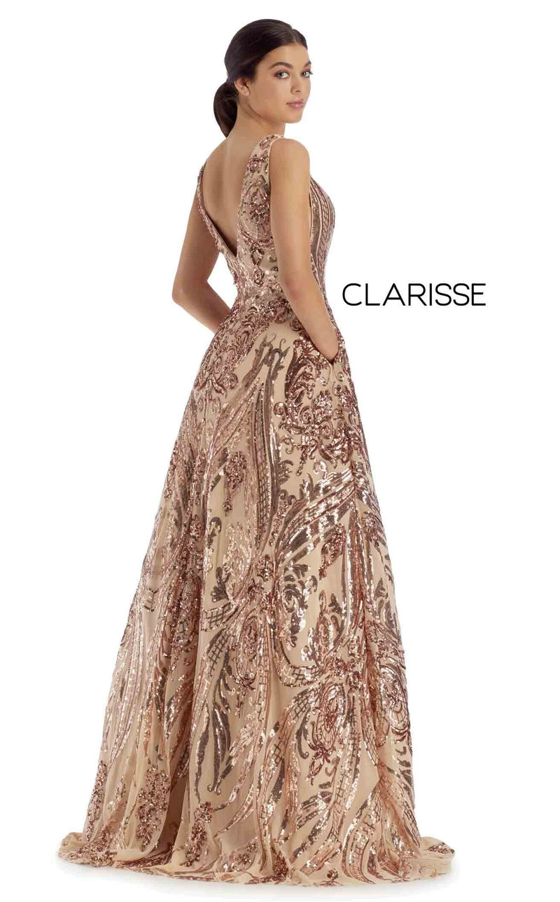 Clarisse 5105 Dress Rose-Gold