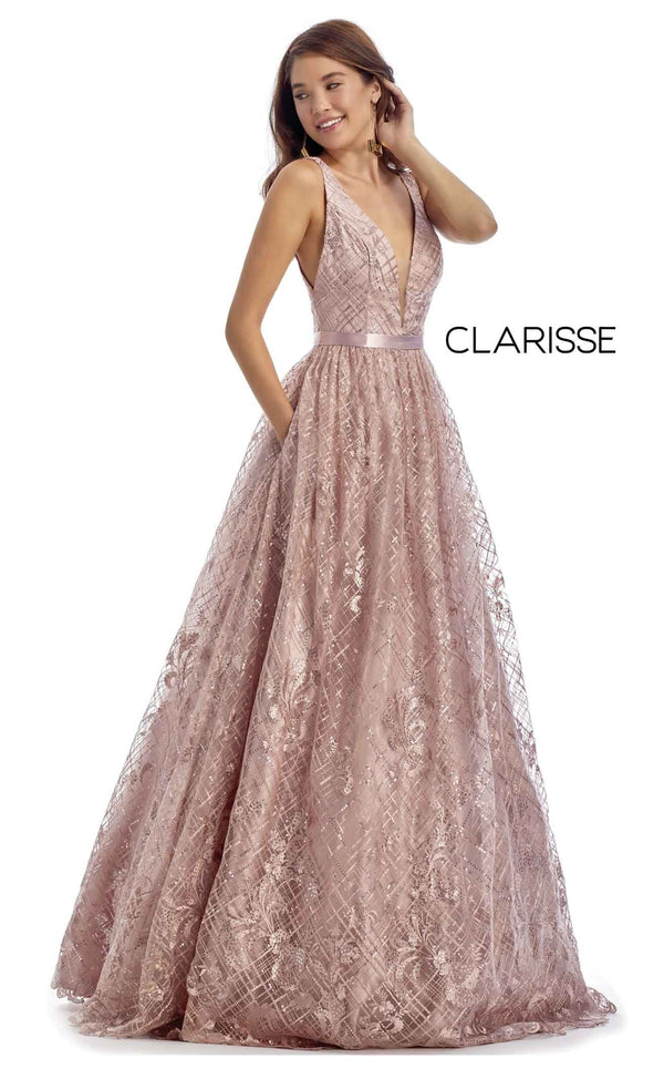 Clarisse 5113 Dress Dusty-Rose