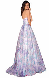 2 of 4 Clarisse 5122 Dress Lilac-Multi