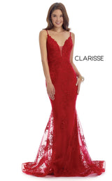 1 of 4 Clarisse 5133 Dress Red