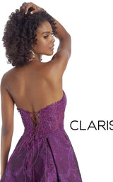 4 of 4 Clarisse 5142 Dress Mulberry