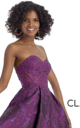 3 of 4 Clarisse 5142 Dress Mulberry