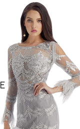 3 of 4 Clarisse 5158 Dress Gray