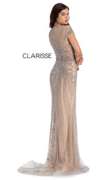 2 of 4 Clarisse 5161 Dress Silver-Nude