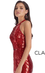 6 of 6 Clarisse 8004 Dress Red