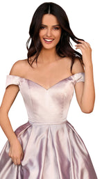 4 of 7 Clarisse 8010 Dress Mauve