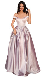 1 of 7 Clarisse 8010 Dress Mauve