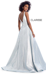 2 of 4 Clarisse 8011 Dress Ice-Blue