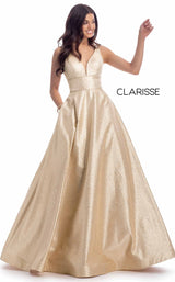 1 of 4 Clarisse 8011 Dress Gold