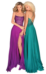 1 of 8 Clarisse 8022 Dress Amethyst