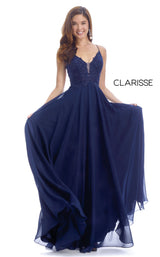 1 of 4 Clarisse 8026 Dress Navy