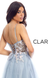 4 of 4 Clarisse 8035 Dress Slate-Blue