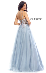 2 of 4 Clarisse 8035 Dress Slate-Blue