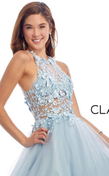 3 of 4 Clarisse 8036 Dress Dusty-Blue