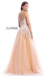 2 of 4 Clarisse 8038 Dress Blush-Multi