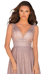 3 of 4 Clarisse 8050 Dress Rose-Gold