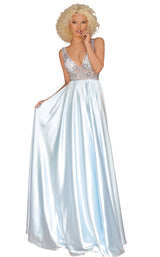 1 of 2 Clarisse 8063 Dress Ice-Blue