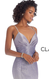 3 of 4 Clarisse 8069 Dress Purple-Ombre