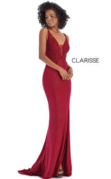 1 of 4 Clarisse 8076 Dress Crimson