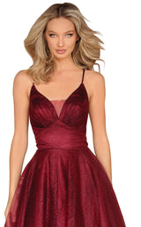 3 of 4 Clarisse 8079 Dress Wine