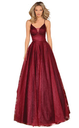1 of 4 Clarisse 8079 Dress Wine