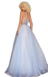 2 of 4 Clarisse 8080 Dress Light-Blue-Nude