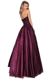 2 of 4 Clarisse 8083 Dress Bordeaux