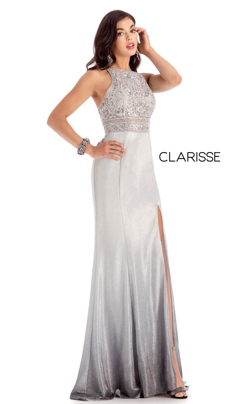 Clarisse 8100 Dress Silver-Ombre