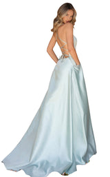 2 of 4 Clarisse 8103 Dress Seafoam