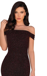 3 of 4 Clarisse 8111 Dress Wine