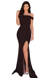 1 of 4 Clarisse 8111 Dress Wine