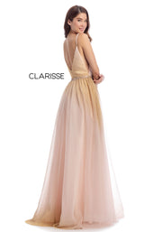 2 of 4 Clarisse 8121 Dress Blush-Gold